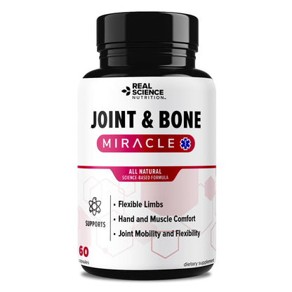 Real Science Nutrition Offers Joint & Bone Miracle for Enhanced Joint Mobility and Alleviating Muscle Discomfort Real Science NutritionBuy Supplements Australia