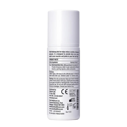 ClearZal Fast Acting Clear Pain Relieving Roll On Cooling Relief of Joint Pain, Muscle Pain, Muscle Soreness, and Swelling from Bruises or Injury - Non-Greasy - Homeopathy, 3.4oz Made in USA ClearzalBuy Supplements Australia