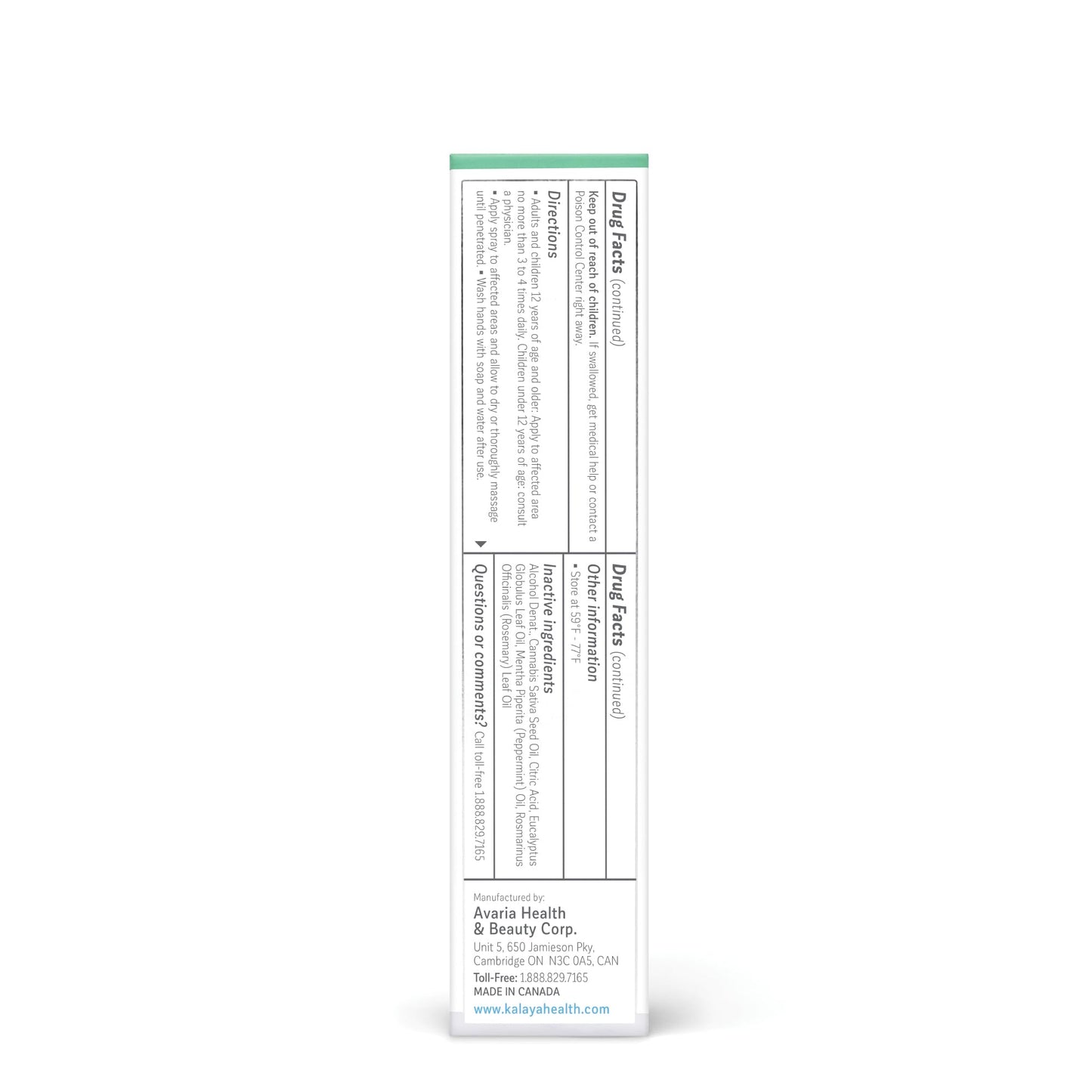 Kalaya 6X Pain Relief Arnica Cream with Massager and Active Pain Relief Spray for Joint & Muscle Pain Kalaya NaturalsBuy Supplements Australia