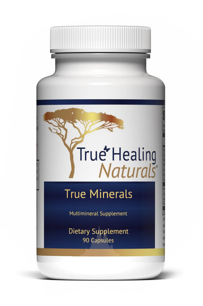 True Healing Naturals - True Minerals Supplement, Promotes Gut & Heart Health, 90 Vegetarian Capsules True Healing NaturalsBuy Supplements Australia