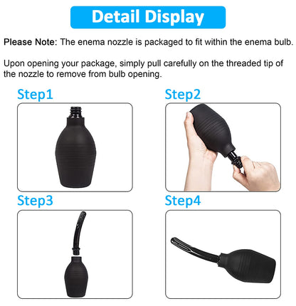 Clean and Healthy Anal Douche for Women,Shower Enema Bulb Cleaner Wash Flusher System ShowvigorBuy Supplements Australia