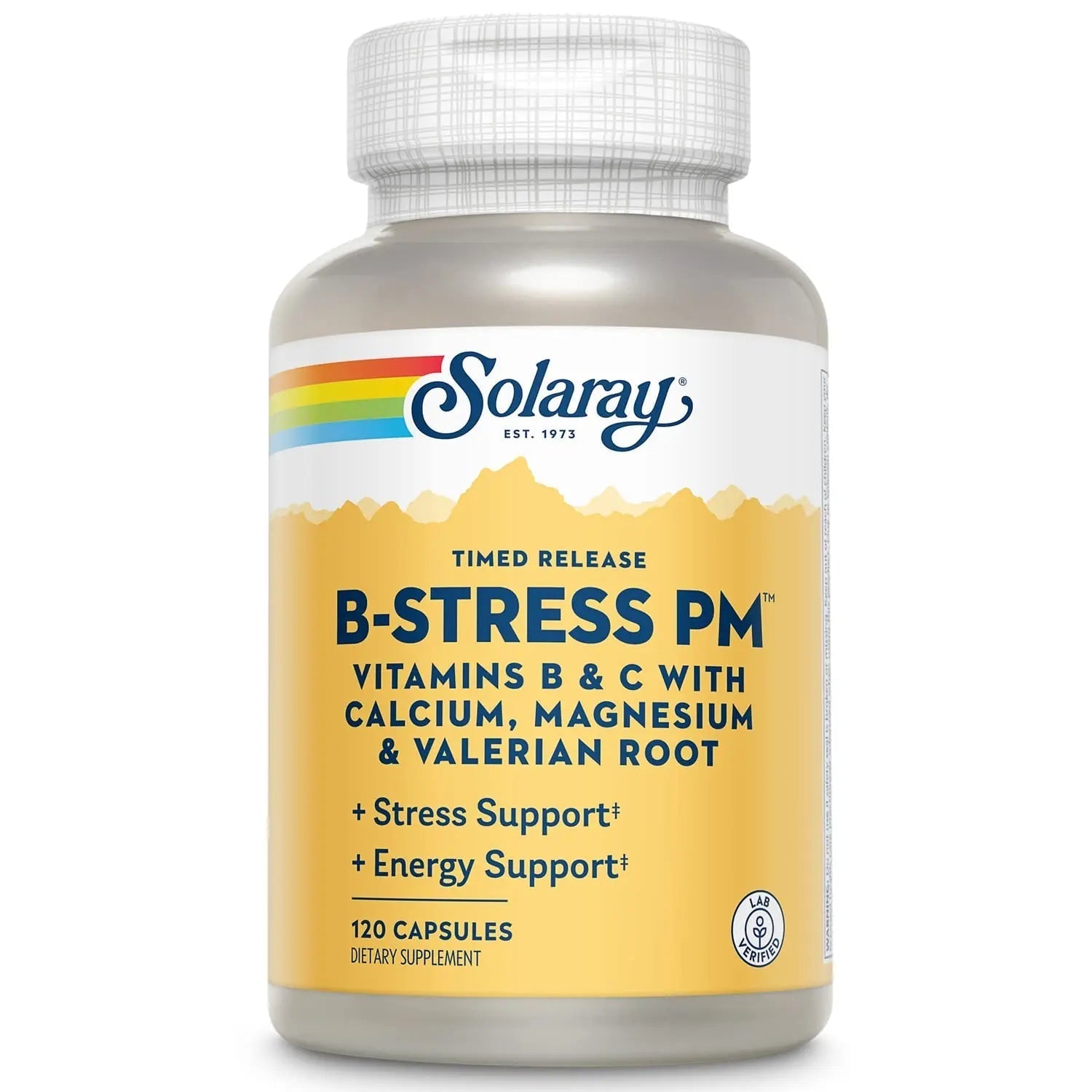 SOLARAY B-Stress P.M. | 120 caps SOLARAYBuy Supplements Australia