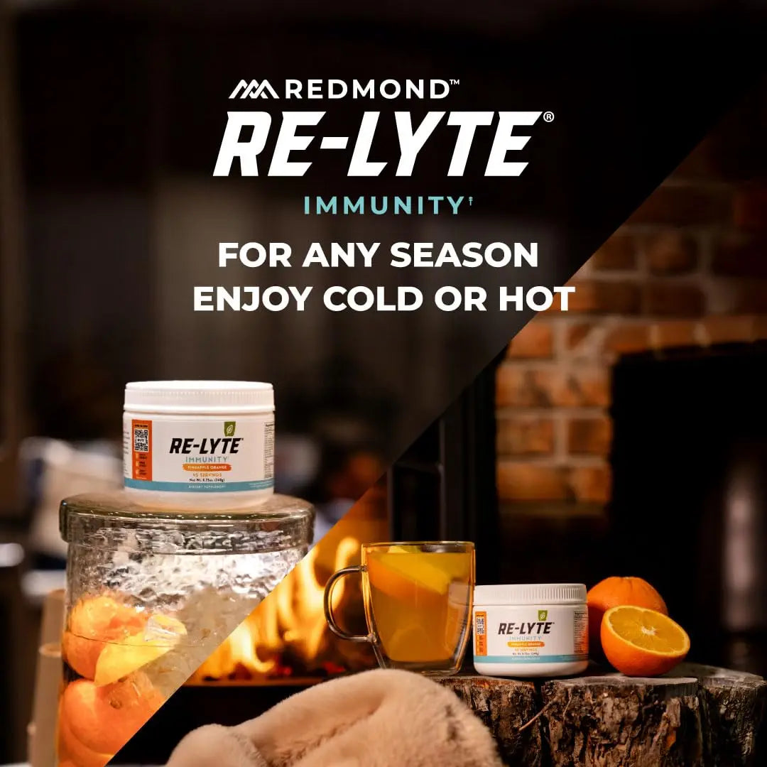 REDMOND Re-Lyte Immunity, Multivitamin Supplement Mix (BlackBerry) REDMOND