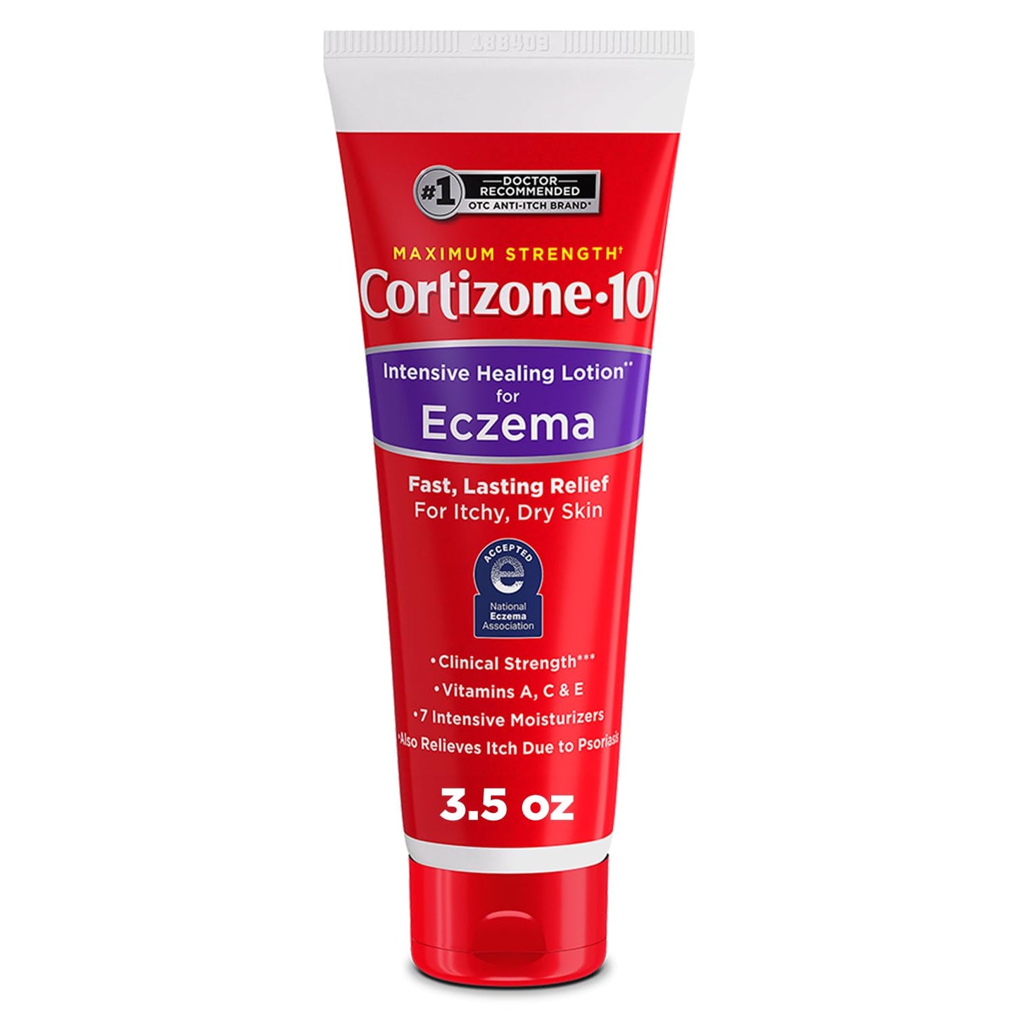 Cortizone-10 Maximum Strength Intensive Healing Itch Relief Lotion for Eczema, 1% Hydrocortisone, Fast-Acting, Anti-Itch Cream for Minor Skin Irritations, Rashes and Inflammation Due to Eczema, 3.5 oz Cortizone 10Buy Supplements Australia