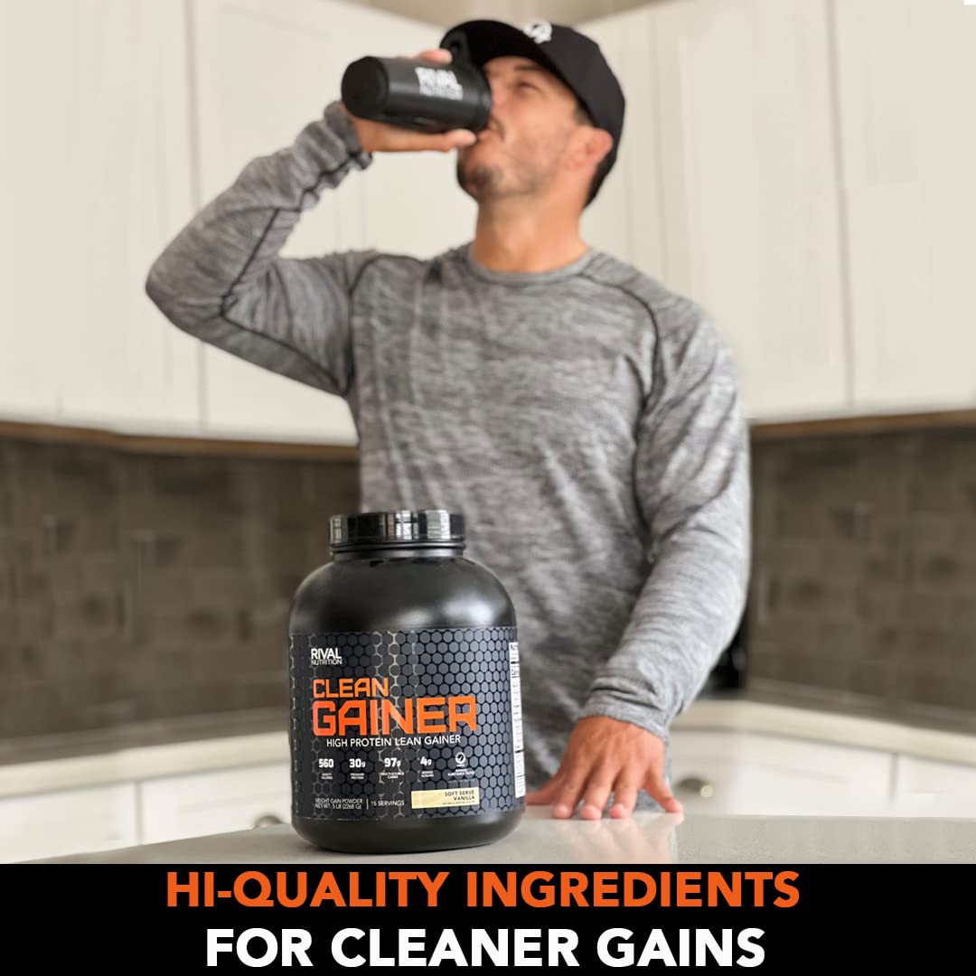Rivalus Clean Gainer - Cookies & Cream, 5lbs RivalusBuy Supplements Australia