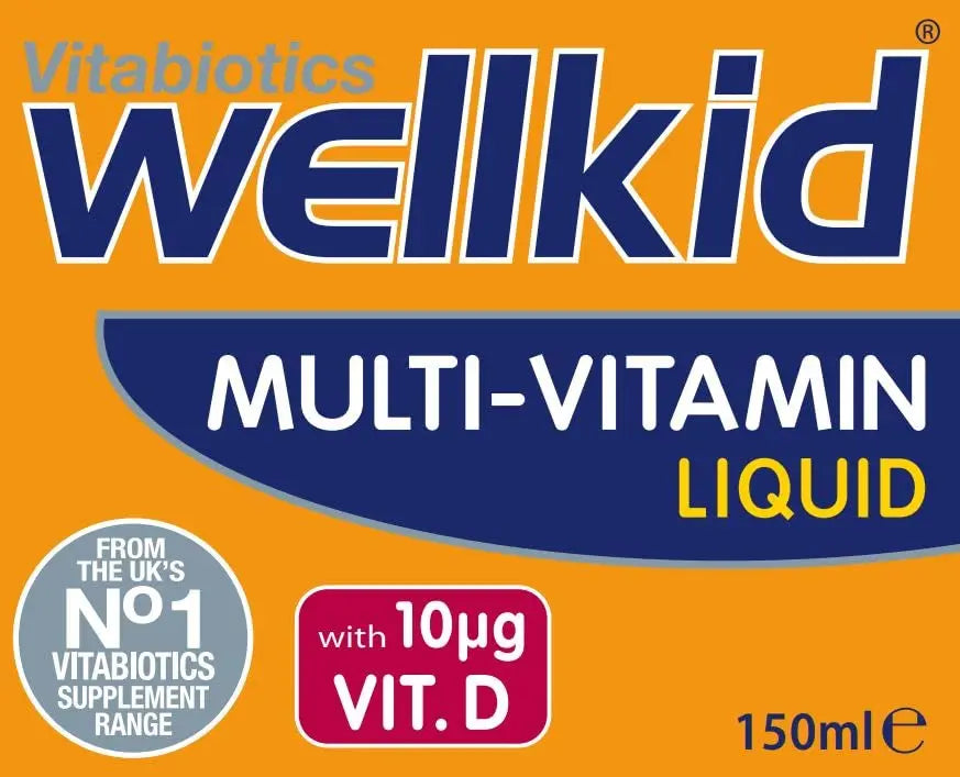 Wellkid by Vitabiotics Multi-Vitamin Liquid 150ml Wellkid