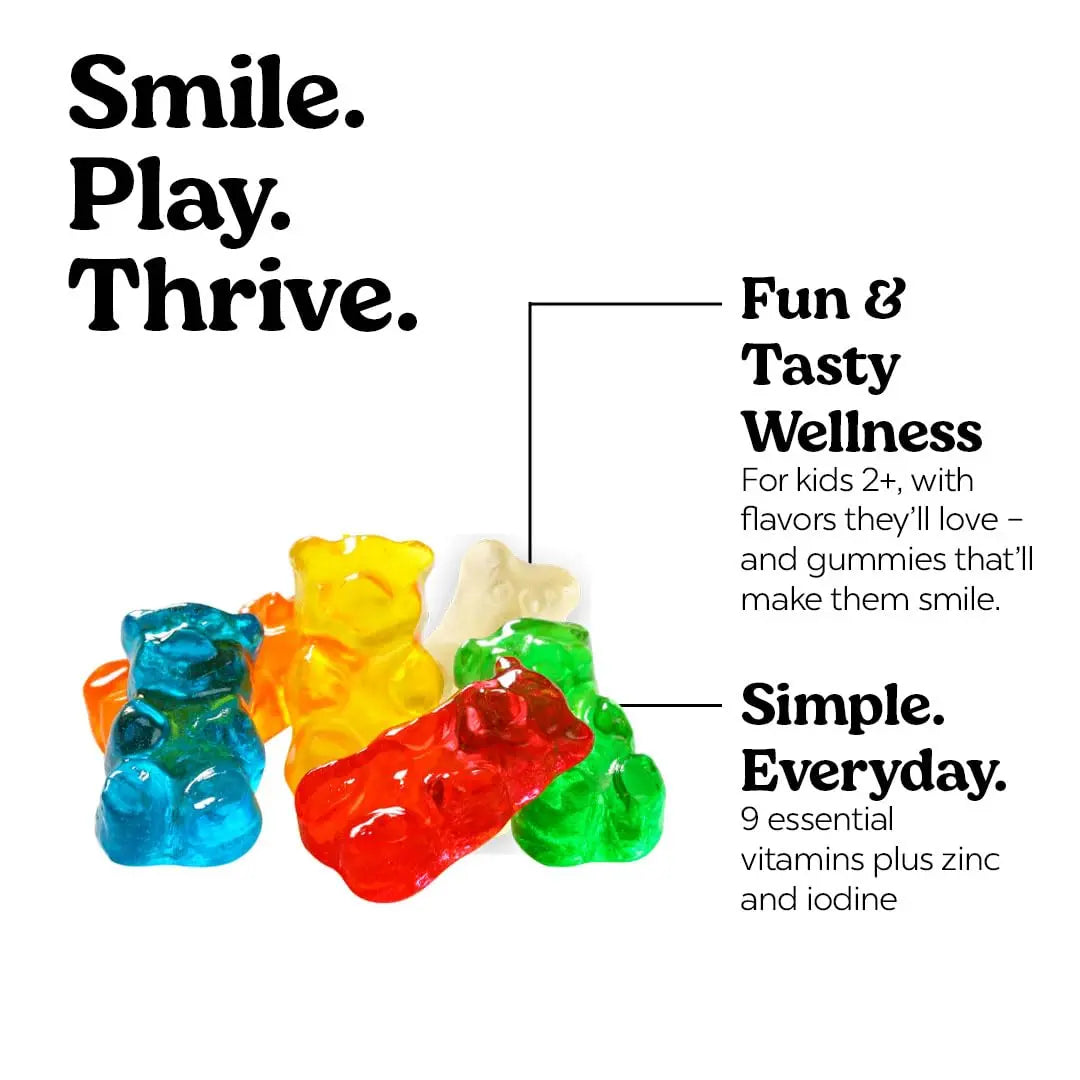 VITA GLOBE Kids Complete Multivitamin Gummies – with Vitamins A, C, D, E, B6 & B12 | Daily Immune, Growth & Wellness Support | VITA GLOBE