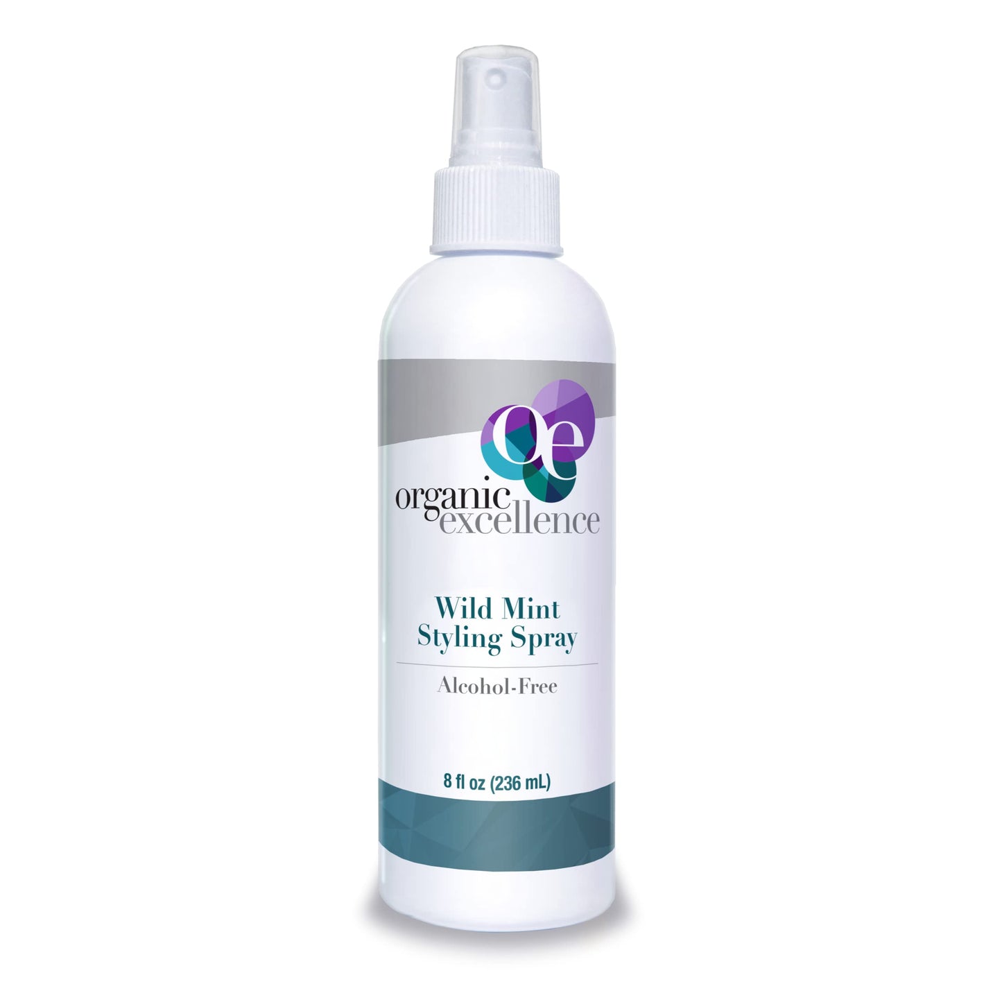 Organic Excellence Wild Mint Styling Spray, Alcohol-Free, pH Neutral, 8 Ounce Organic ExcellenceBuy Supplements Australia