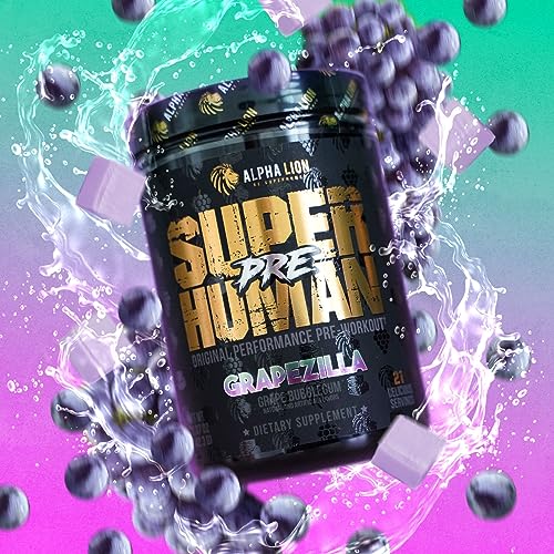 ALPHA LION Superhuman Pre Workout Powder, Beta Alanine, L-Taurine & Tri-Source ALPHA LIONBuy Supplements Australia