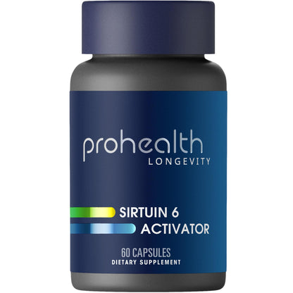ProHealth Sirtuin 6 Activator | 60 Capsules | Fucoidan-Rich Seaweed Extract to Activate SIRT6 for Longevity, DNA & Cellular Support | Triple Lab-Tested, GMP-Manufactured in USA ProHealthBuy Supplements Australia