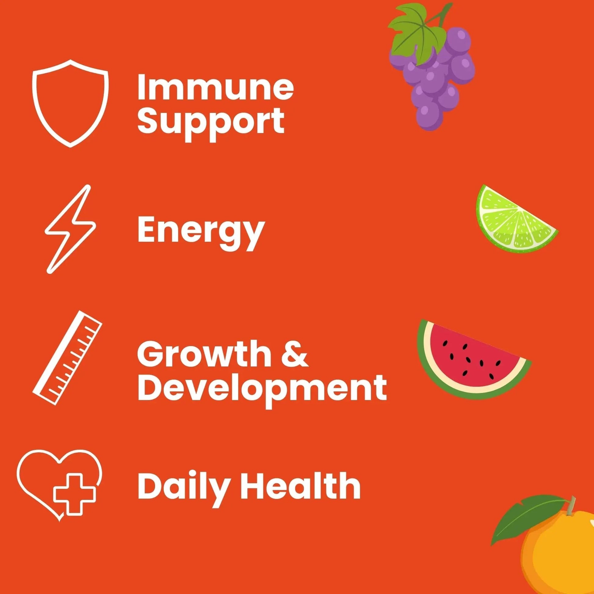 HERBION Naturals Multivitamin Gummies for Kids, Immune Support with Vitamin C, D3, B12, A, E & Zinc, Strawberry Flavor HERBIONBuy Supplements Australia