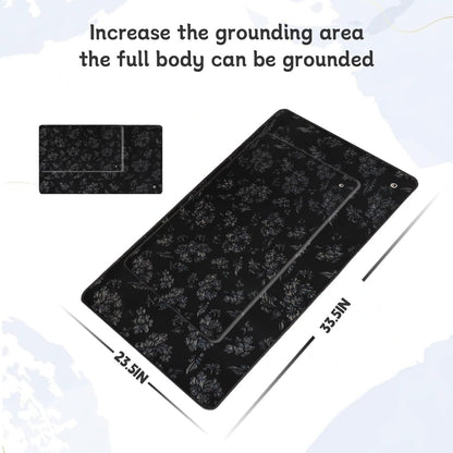 LOSUVERO Grounding Mat for Bed, 33.5x23.5Floral Printed Grounding Pad for Health Therapy, Efficient Sleep LOSUVEROBuy Supplements Australia