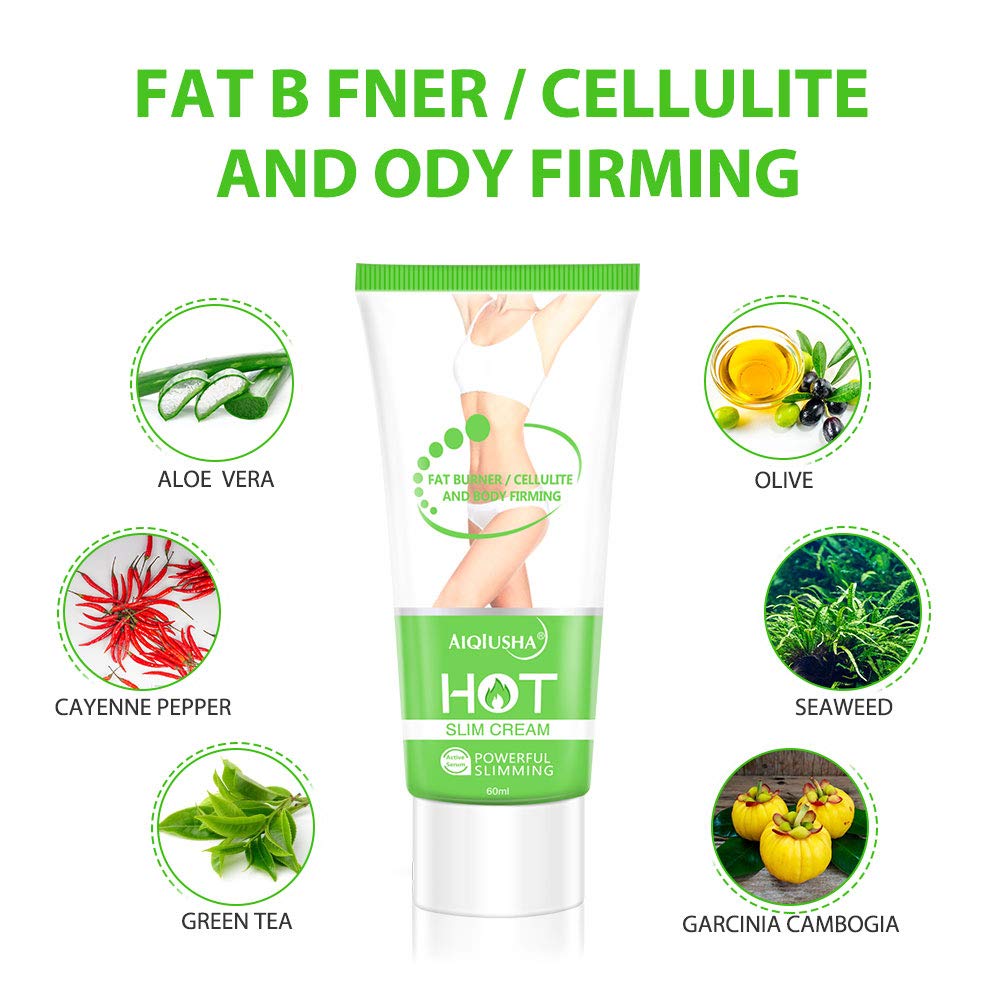 Hot Cream, Cellulite Slimming & Firming Cream, Abdominal Fat Burner, Deep Tissue Massag AIQIUSHABuy Supplements Australia