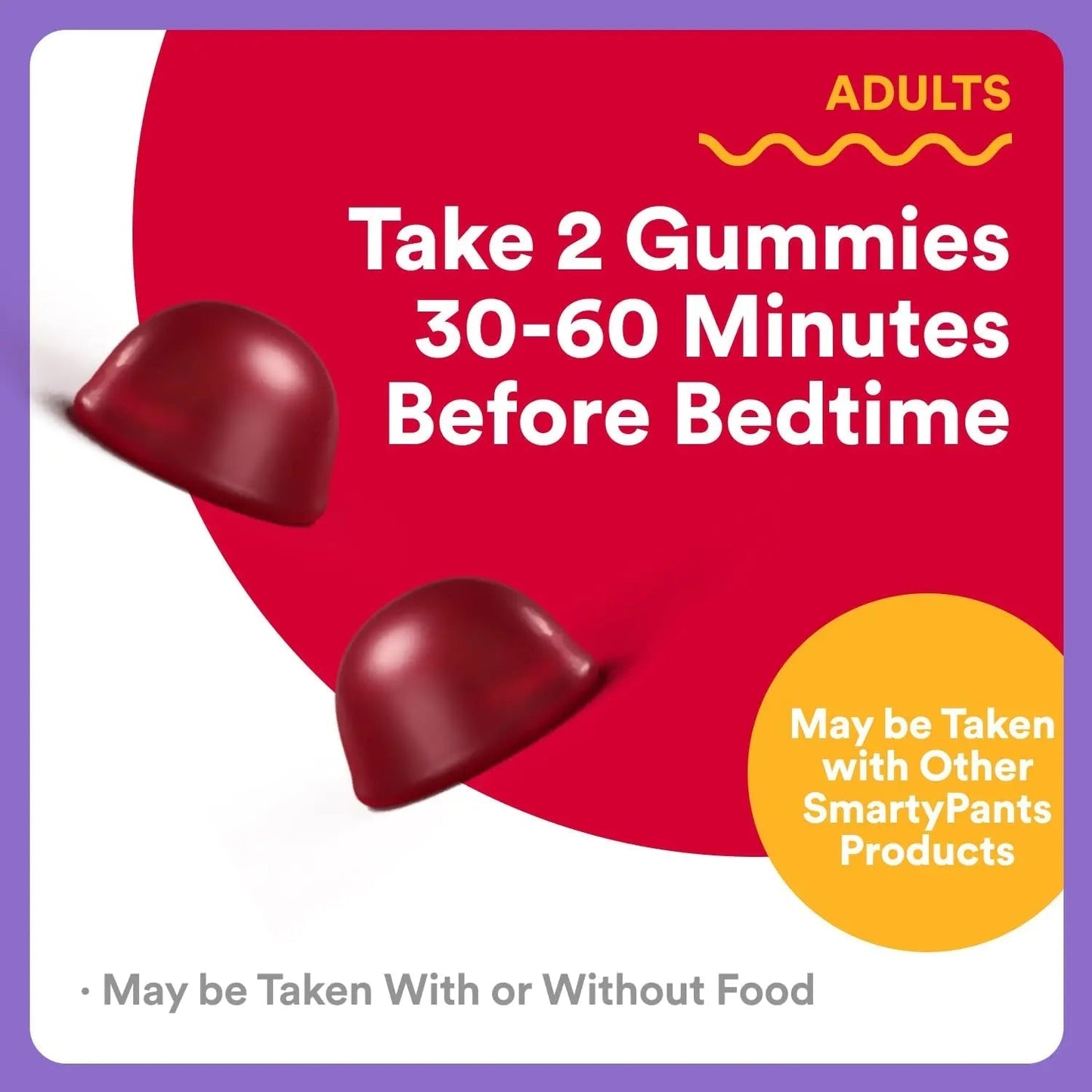 SmartyPants Adult Sleep Gummies with Melatonin: Magnesium & L-Theanine, Drug-Free, Non-Habit Forming Sleep Aid SmartyPants