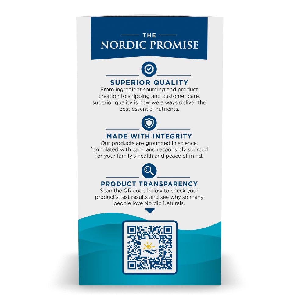 Nordic Naturals Ultimate Omega Xtra, Lemon Flavor - 60 Soft Gels - 1480 mg Omega-3 + 1000 IU Vitamin D3 - EPA & DHA - Brain, Heart, & Immune Health - 30 Servings Nordic NaturalsBuy Supplements Australia