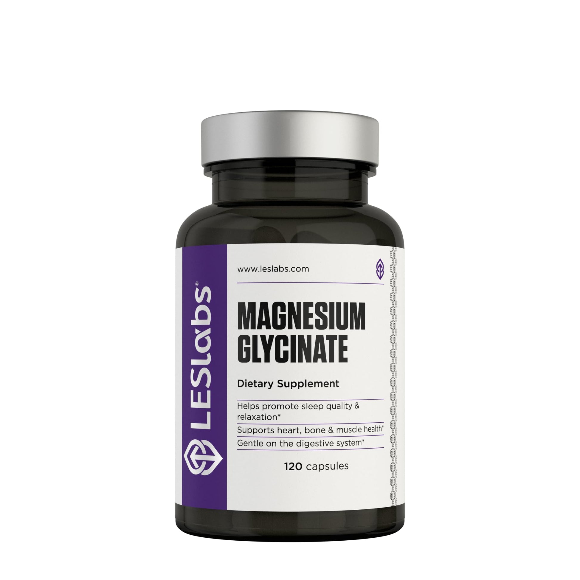 LES Labs Magnesium Glycinate – Supports Restful Sleep, Heart Health, Stress Relief, Metabolism, Nerve & Muscle Function, Gentle on The Digestive System – Non-GMO Supplement – 120 Capsules LES LabsBuy Supplements Australia