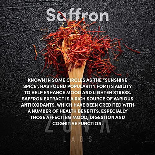 Saffron Supplements - 100% Pure Saffron Extract Mood Enhancer for Women and Men ZuvaLabsBuy Supplements Australia