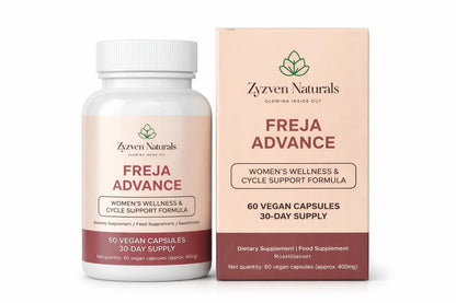Zyzven Naturals Freja Advance – Women’s Wellness & Cycle Support Supplement – Myo-Inositol, Maca, Vitex, Shatavari, NAC, Zinc & Chromium – 60 Vegan Capsules – 30 Day Supply Zyzven NaturalsBuy Supplements Australia