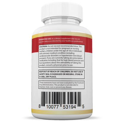Justified Laboratories (2 Pack Blood Balance Max 1295MG Formula Supplement Pills 120 Capsules Justified LaboratoriesBuy Supplements Australia