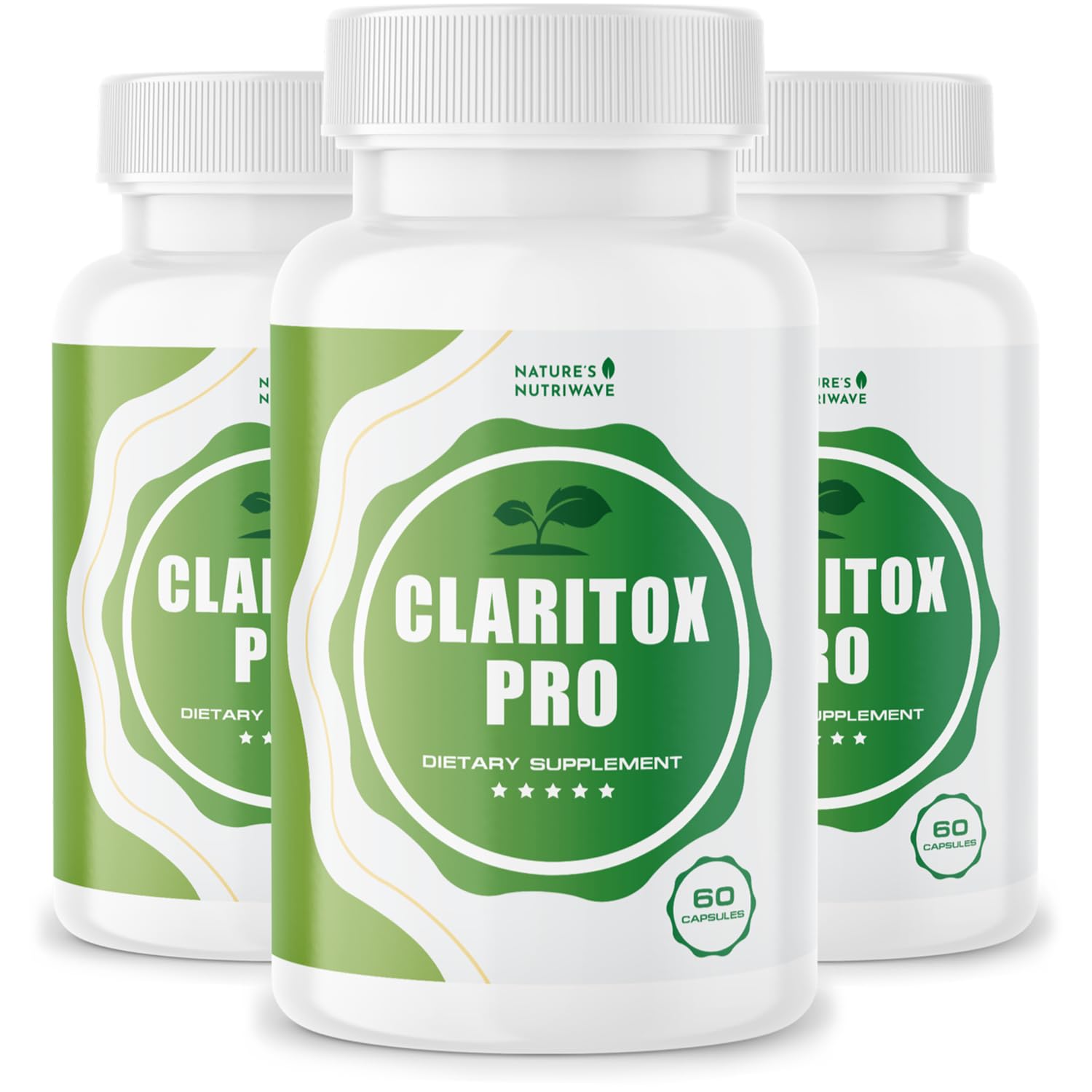 Claritox – Daily Wellness Supplement with Zinc, Chromium, Alpha Lipoic Acid, Green Tea Extract, Resveratrol & Botanical Blend – Non-GMO, Stimulant-Free Formula – 60 Caps, 30 Servings, 3 Month Supply Nature’s NutriWaveBuy Supplements Australia