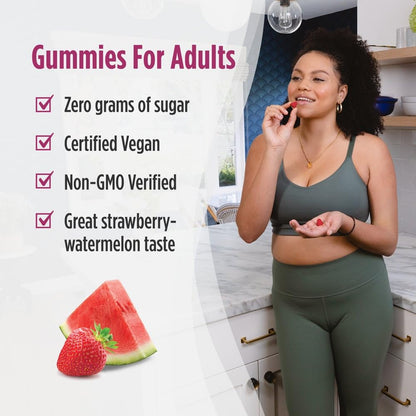 Nordic Naturals Zero Sugar Probiotic Gummies - Strawberry Watermelon Flavor - 40 Gummies - Supports Digestive Wellness & Immune Health - Non-GMO - Third Party Tested - Vegan - 20 Servings Nordic NaturalsBuy Supplements Australia