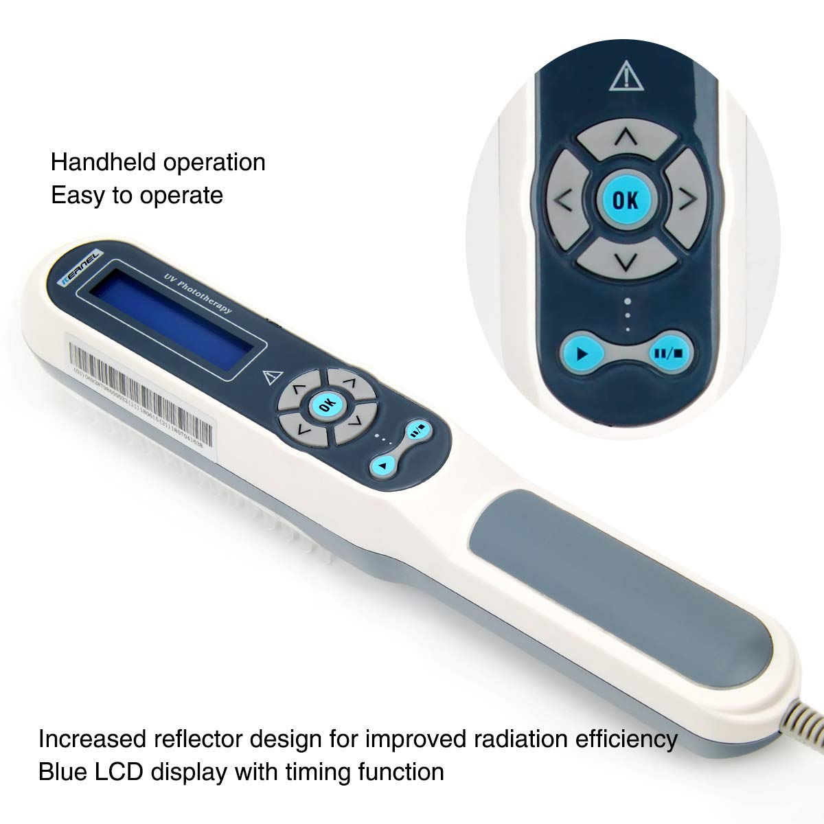 Hand Held UV Phototherapy Light Device for Home Use AUSPABuy Supplements Australia