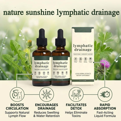 Sentk Organic Lymphatic Drainage Drops, Liposomal Herbal Blend – Supports Lymph System, Reduces Swelling, Boosts Immunity & Vitality, Enhance Clarity, Portable Dropper Design, 2 fl oz (2 Pack) SentkBuy Supplements Australia