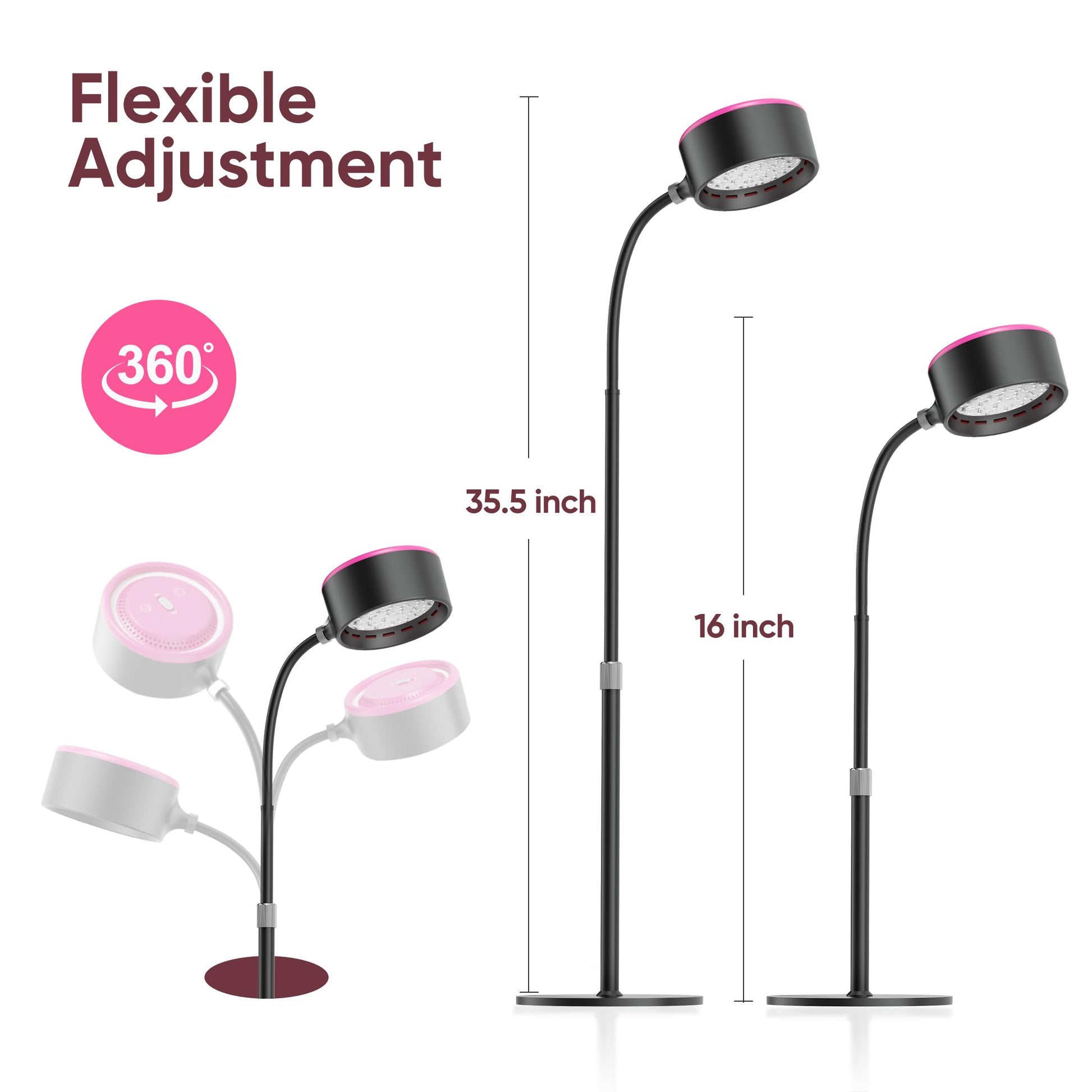 Caromolly Red Light Device Lamp, 660nm Red Light and 850nm Near-Infrared Light Combo CaromollyBuy Supplements Australia