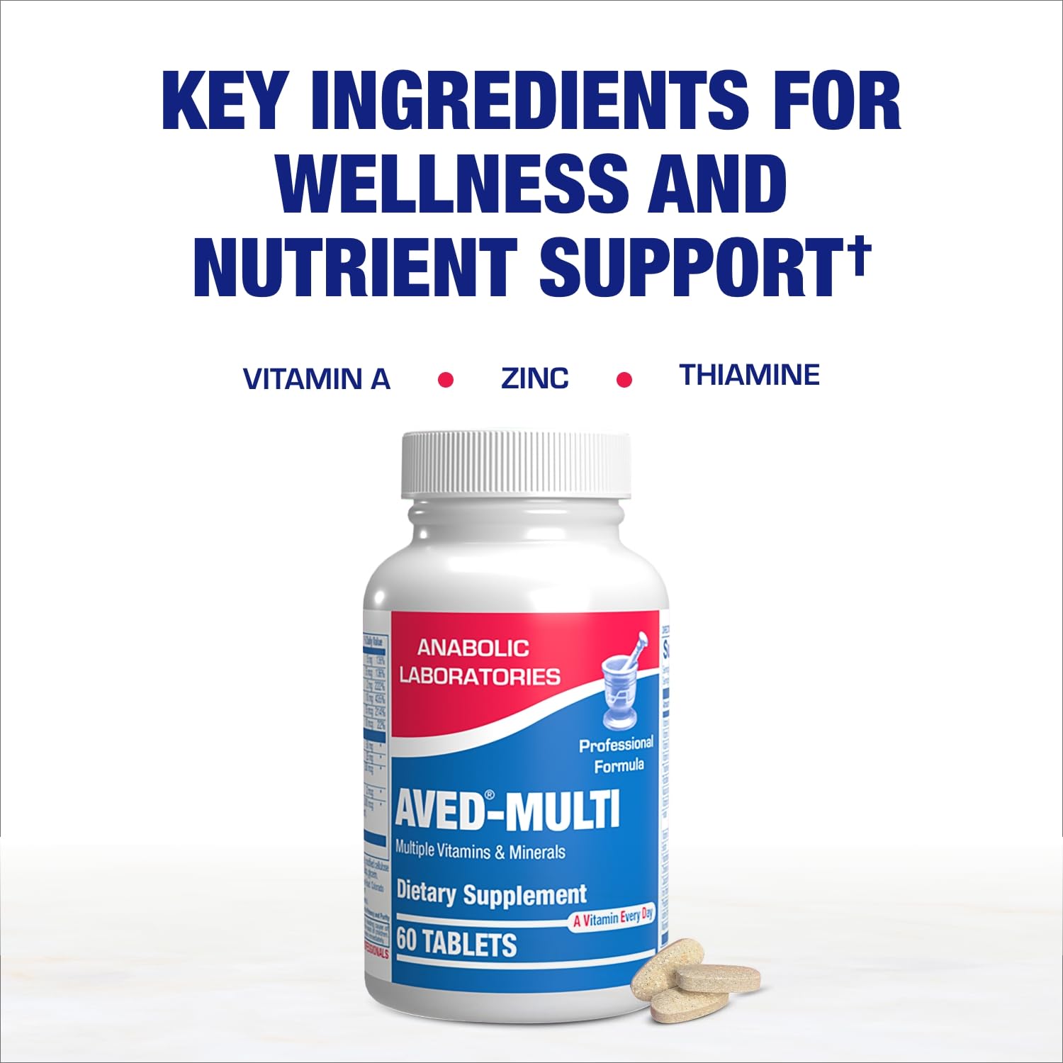 30-In-1 Adult Multivitamin with Iron - Antioxidant Rich Over 50 Multivitamin for Women and Men with Vitamins A C D E B Complex Zinc Magnesium Myo Inositol Citrus Bioflavonoids & More - 1 Month Supply Anabolic LaboratoriesBuy Supplements Australia