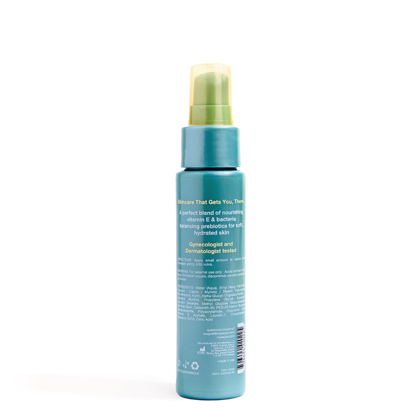 SAY LA V. Hydrating Veauty Cream, Intimate Vulva Moisturizing Skincare for Dryness with Prebiotics SAY LA VBuy Supplements Australia