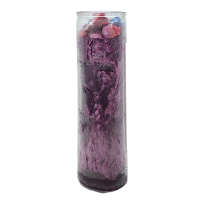 Despair-Palm Wax Spiritual Intention Spell Candle-[Purple] | Vela CASA ESOTERICA PERFUMADA MAGICK SPACEBuy Supplements Australia