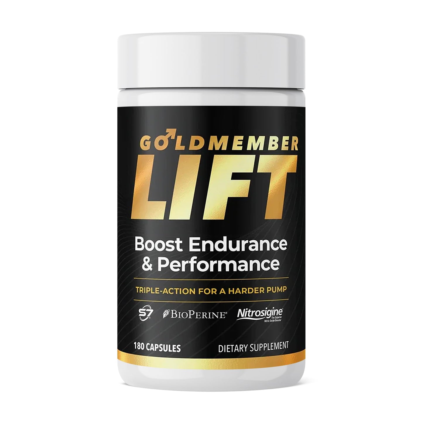 Juvenon GoldMember Lift Nitric Oxide Supplement – Nitrosigine, Trans-Resveratrol, S7 Plant Blend, BioPerine – Circulation, Energy & Muscle Support – 180 Capsules JuvenonBuy Supplements Australia