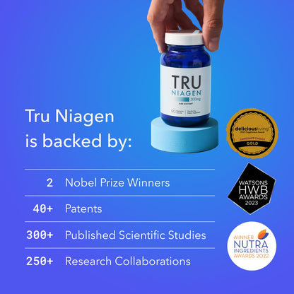 TRU NIAGEN - Patented Nicotinamide Riboside NAD+ Supplement. NR Supports Cellular TRU NIAGENBuy Supplements Australia