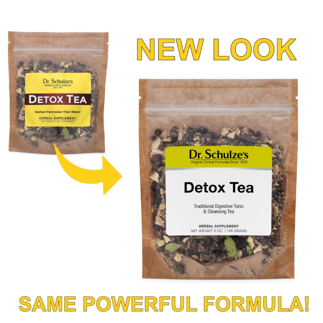 Dr. Schulze’s | Detox Tea | All Purpose Herbal Tonic | Powerful Digestive Stimulant | Dietary Supplement | Ultimate Liver Cleanse | Helps Eliminate Gas & Indigestion | Release Toxins | 6 Oz. Pack Dr. Schulze'sBuy Supplements Australia