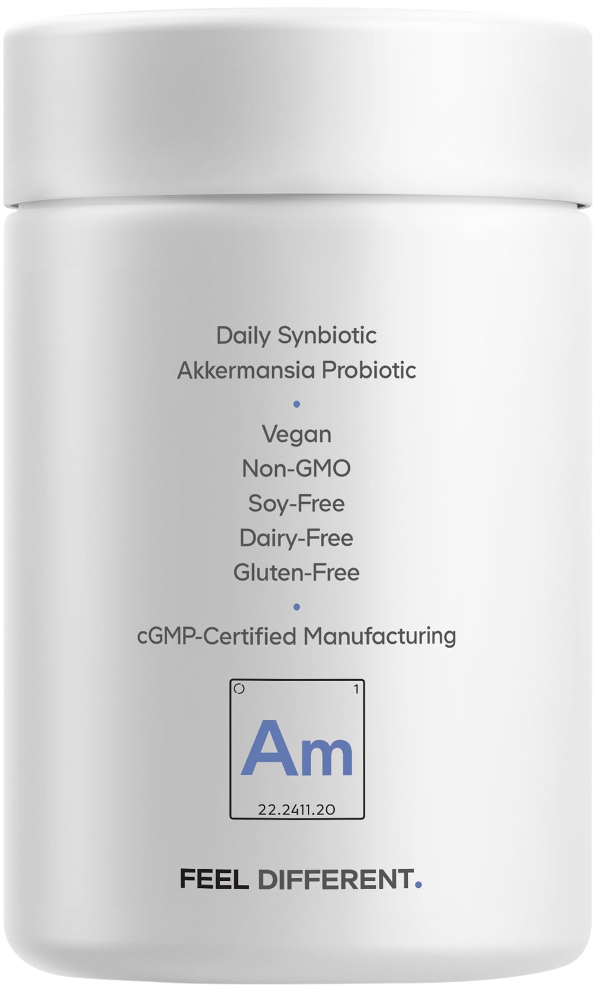 Codeage Akkermansia Synbiotic Supplement - 100 Million AFU Akkermansia Probiotic & Chicory Inulin Prebiotic - Chicory Root - 1 Capsule Per Serving - Non-GMO, Gluten-Free - 30 Capsules CodeageBuy Supplements Australia