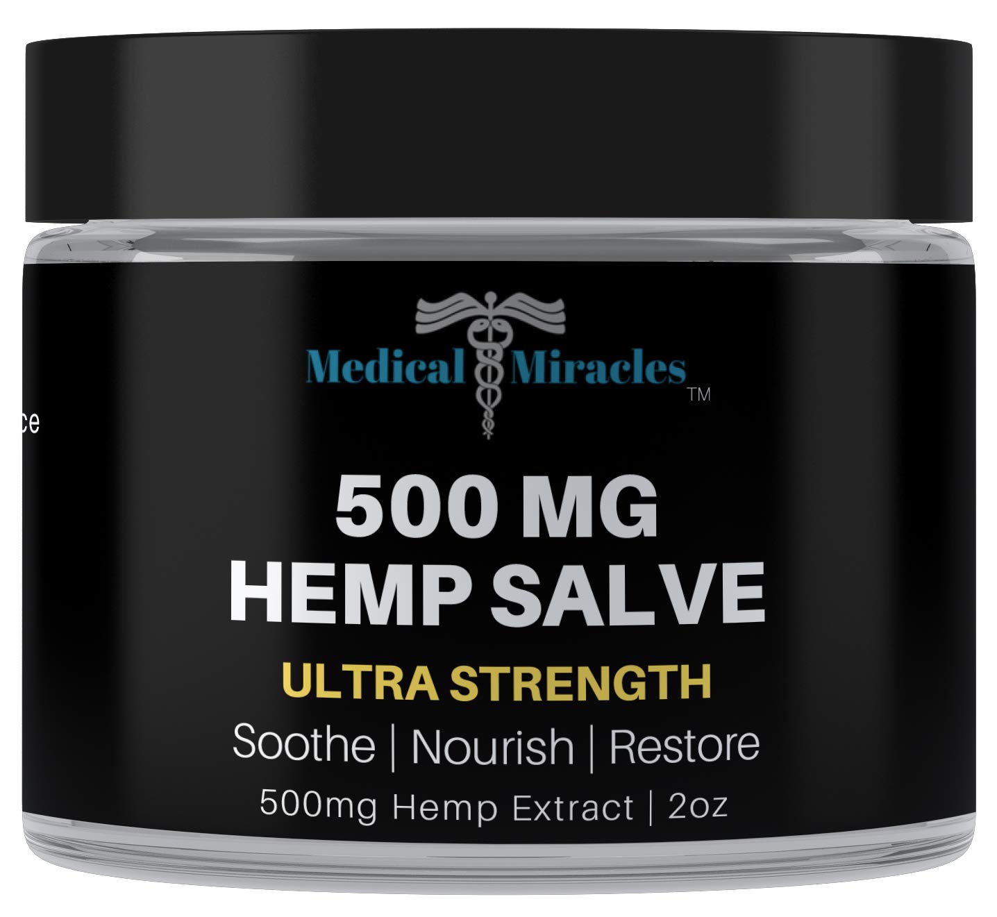 Medical Miracles Hemp 500 Mg Ultra Strength Healing Salve Ideal for Hips, Joints, Neck, Back, Elbows, Fingers, Hands, and Knees Medical MiraclesBuy Supplements Australia
