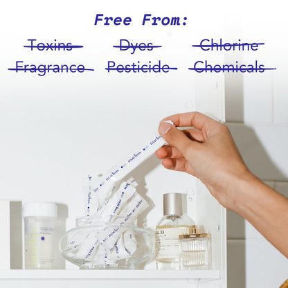 Award Winning 100% Organic Cotton Easy Glide Tampons with Compact Plant Based Applicator MARLOWBuy Supplements Australia