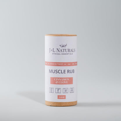 J&L Naturals Muscle Rub | Cream for Achy + Sore Muscles, Joints, Back, Knees, Shoulders | Soothing & Nourishing | Vegan, Sustainable, Cruelty Free, Natural, Made in US (1-Pack) J&L NaturalsBuy Supplements Australia