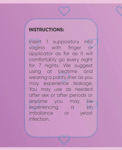 HerSheMe Boric Acid Vaginal Suppositories HerSheMeBuy Supplements Australia