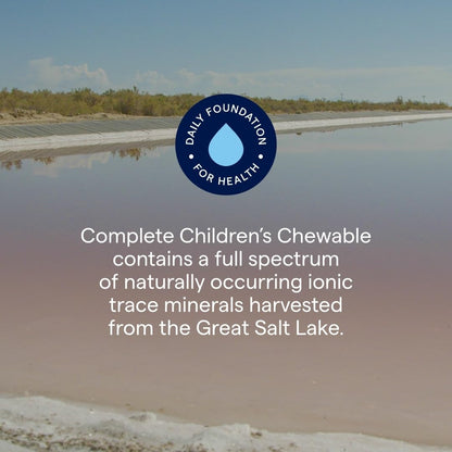 Trace Minerals Complete Children's Chewable - Gluten-Free Multivitamin for Kids - Chewable Multivitamin Supplement to Support Health & Development - 60 Chewable Wafers (30 Servings) Trace MineralsBuy Supplements Australia