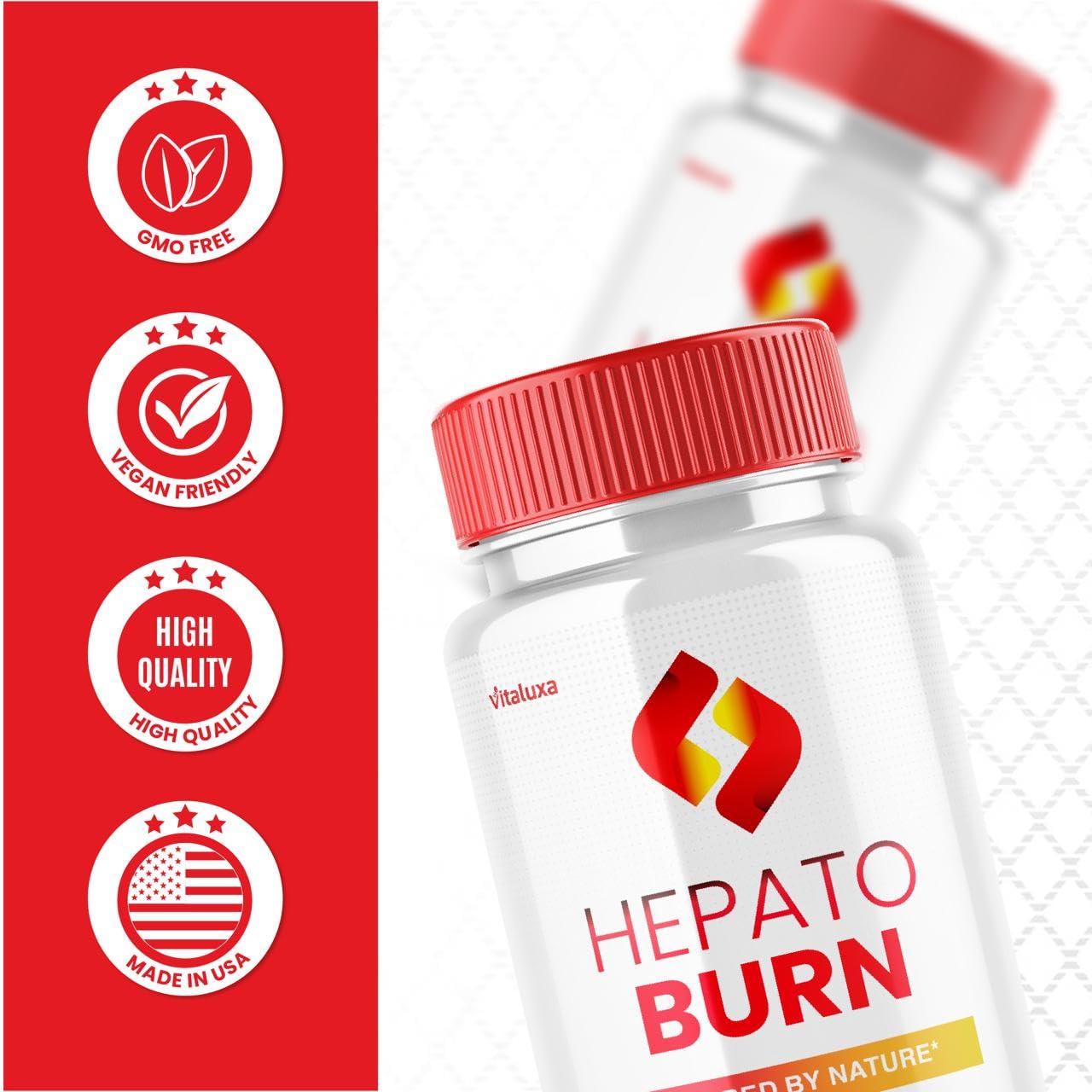 (2 Pack) Hepato Burn Capsules - HepatoBurn Supplement Pills Advanced Formula Wait Premium Blend All Natural Loss Support for Men Women, Hepataburn Reviews Maximum Strength Burner Health (120 Capsules) VitaluxaBuy Supplements Australia