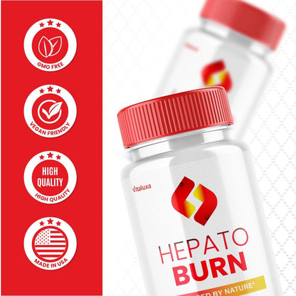 (2 Pack) Hepato Burn Capsules - HepatoBurn Supplement Pills Advanced Formula Wait Premium Blend All Natural Loss Support for Men Women, Hepataburn Reviews Maximum Strength Burner Health (120 Capsules) VitaluxaBuy Supplements Australia