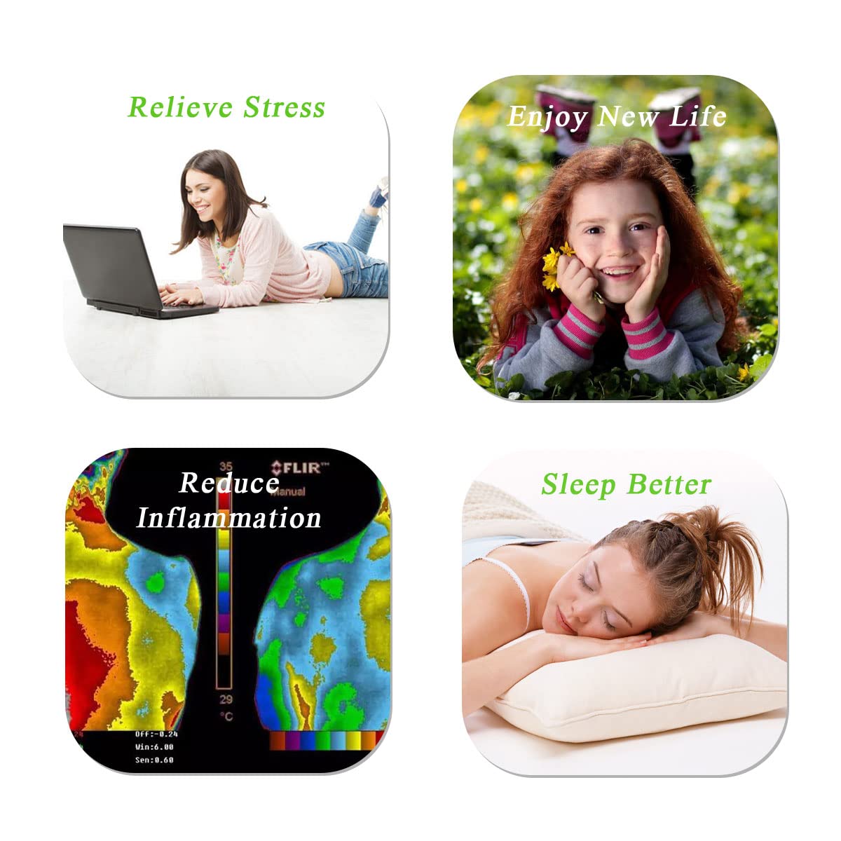 WAUZOBLE Grounding Mat, Grounding Bed Foot Mat with 1 Grounding Cord Indoor Mat Improving WAUZOBLEBuy Supplements Australia