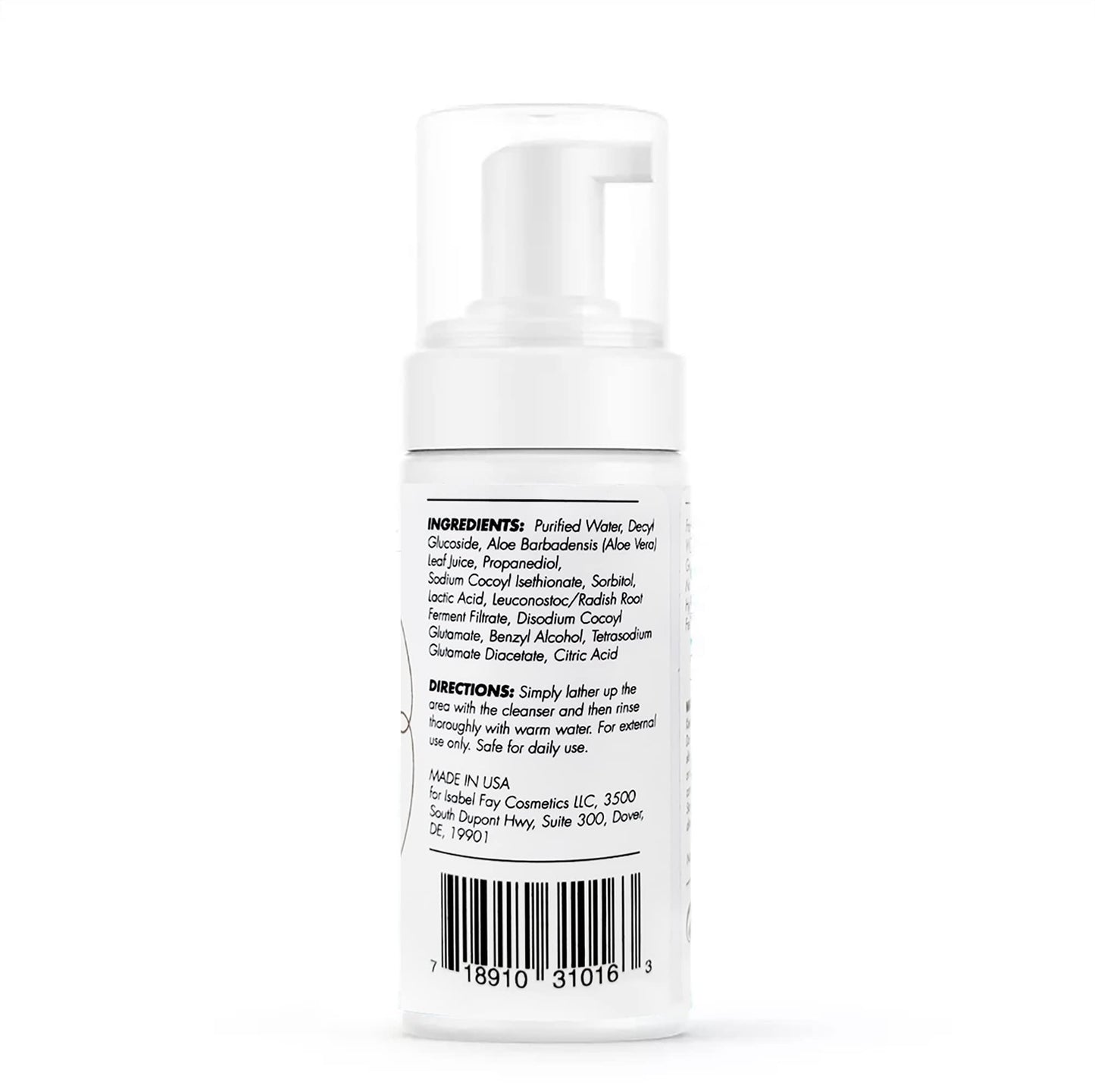 Isabel Fay ph Balanced Feminine Intimate Foam Wash gentle and safe for sensitive skin Isabel FayBuy Supplements Australia