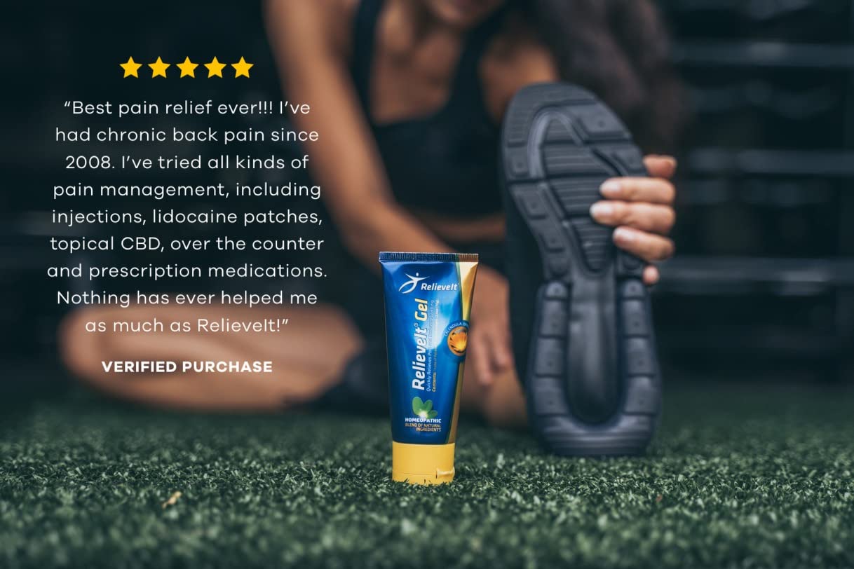 Relieveit Fast-Absorbing Botanical Topical for Everyday Muscle & Joint Comfort RelieveitBuy Supplements Australia