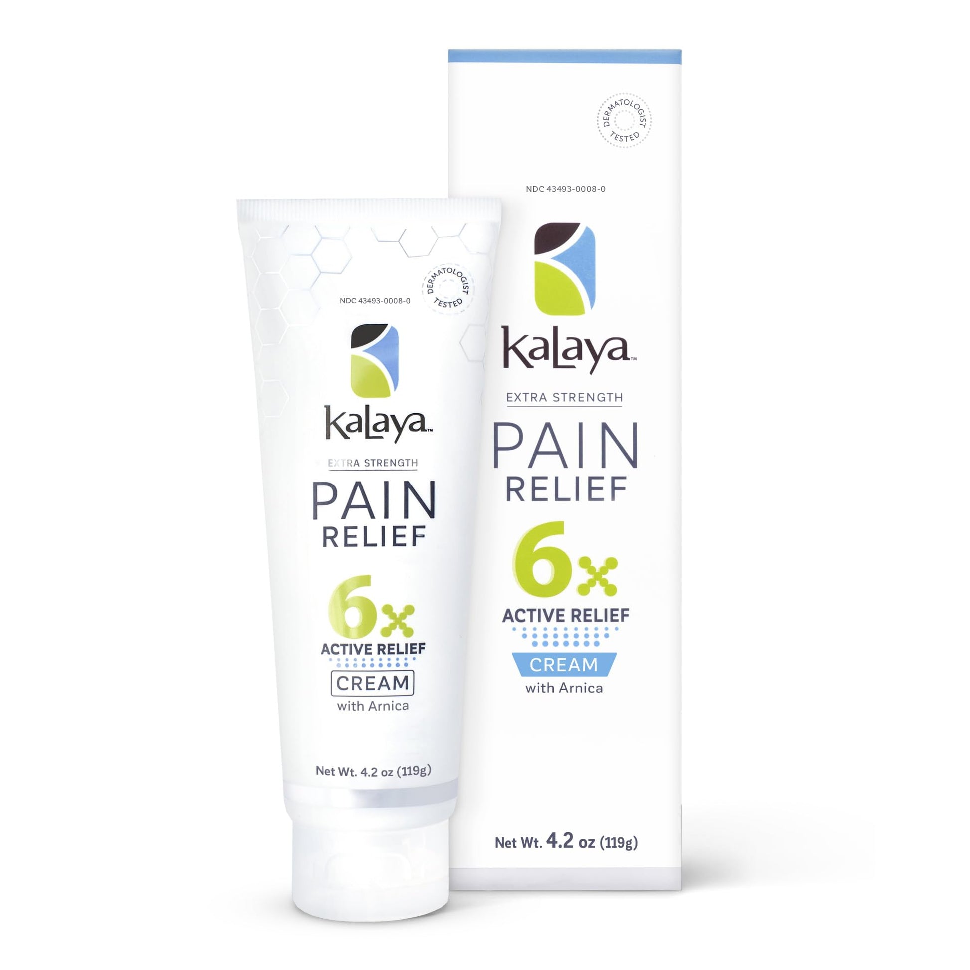 Kalaya Pain Relief Cream with Arnica for Muscles and Joints – 6 Natural Active Ingredients with Long Lasting and Fast Acting Relief in 3 Minutes - Dermatologist Tested to Soothe Tension - 4.2 oz Kalaya NaturalsBuy Supplements Australia