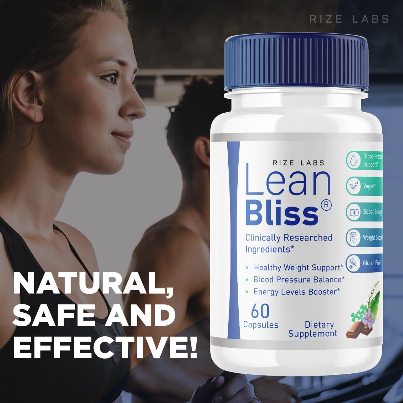 (2 Pack) Lean Bliss Weight Loss Pills, Lean Bliss Fat Burning Formula, LeanBliss Advanced rize labsBuy Supplements Australia
