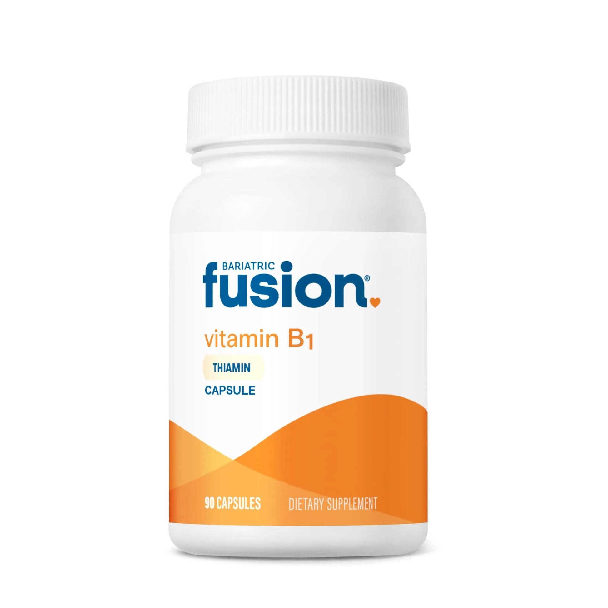 Bariatric Fusion Vitamin B1(Thiamine) for Bariatric Surgery Patients Including Gastric Bypass & Sleeve Gastrectomy, Easy to Swallow Capsule, 90 Count Bariatric Fusion