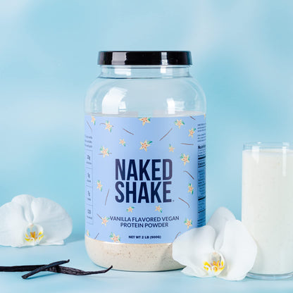 NAKED nutrition Naked Shake - Vanilla Protein Powder - Plant Based Protein Shake NAKEDBuy Supplements Australia