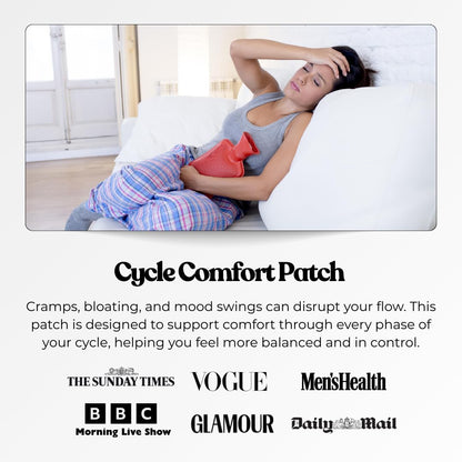 The Patch Collection® – Period Pain Relief Patch | Menthol, Turmeric, Valerian Root, Green Tea, Pomegranate Oil (Pack of 12) The Patch CollectionBuy Supplements Australia
